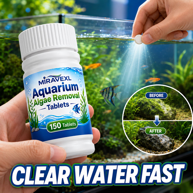 Aquarium Moss - أقراص ميراڤيكس إل 150 لإزالة الطحالب