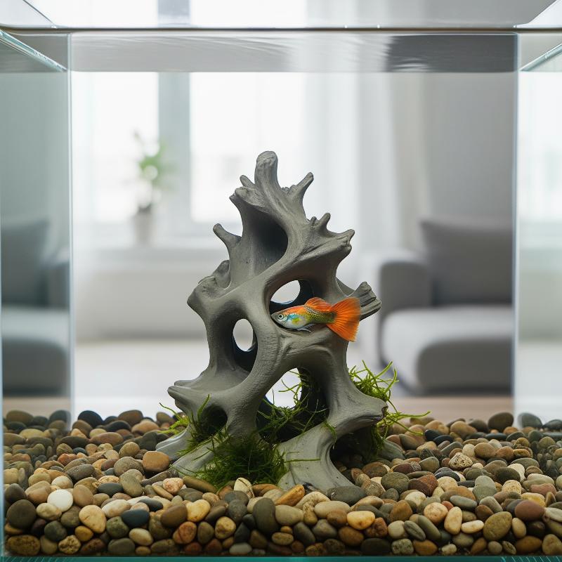 Aquarium Driftwood - زينة كهف سمك من خشب الطبيعة