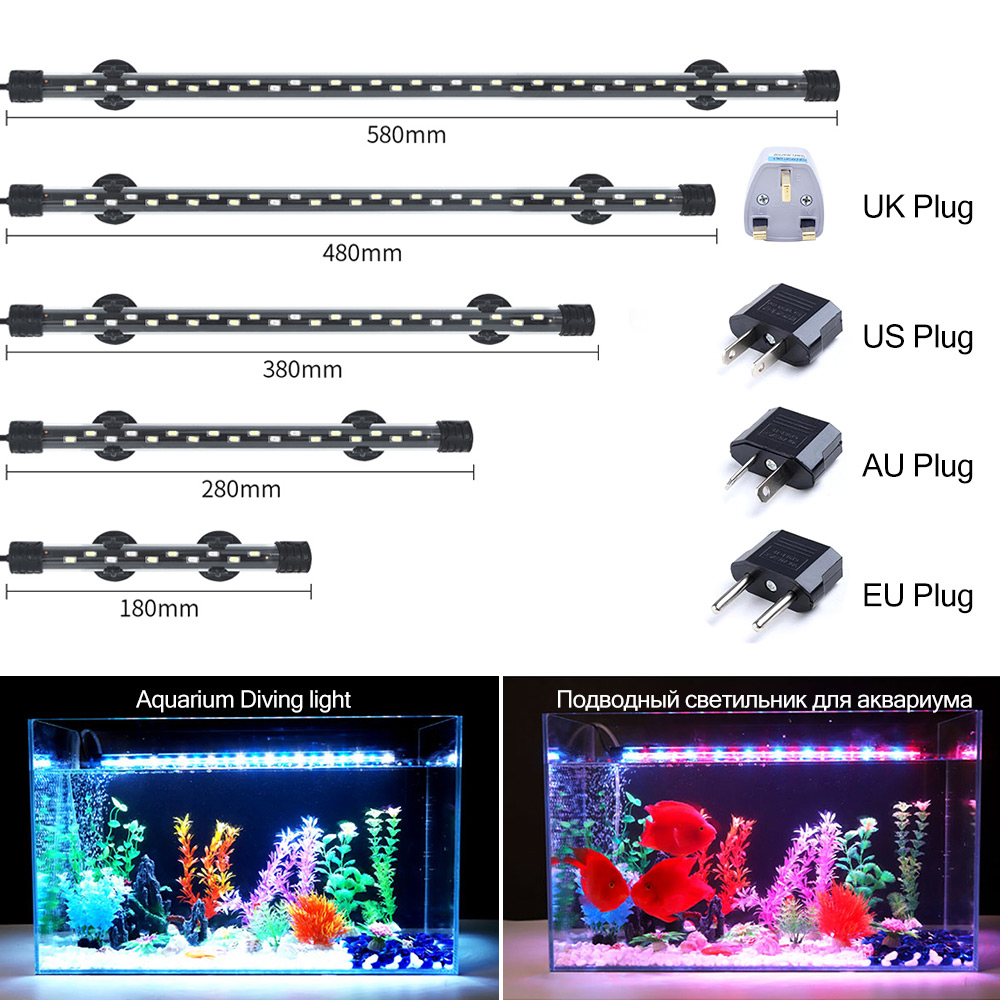 Aquarium Plant Light - 90-260 فولت حوض السمك ضوء LED