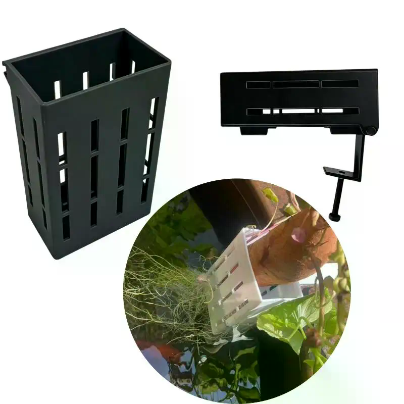 1 قطعة سلة دعم للزراعة المائية - مراجعة Plant Aquarium Pot وسعره