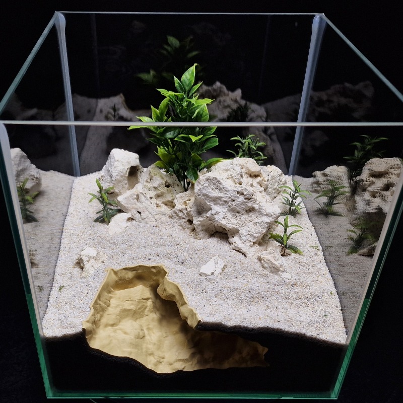 إخفاء الحيوانات الأليفة من الص - مراجعة Aquarium Driftwood وسعره