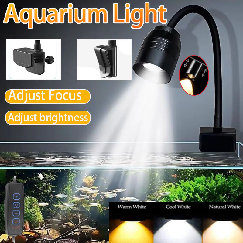 USB حوض السمك ضوء نباتات الإضا - مراجعة Aquarium Plant Light وسعره