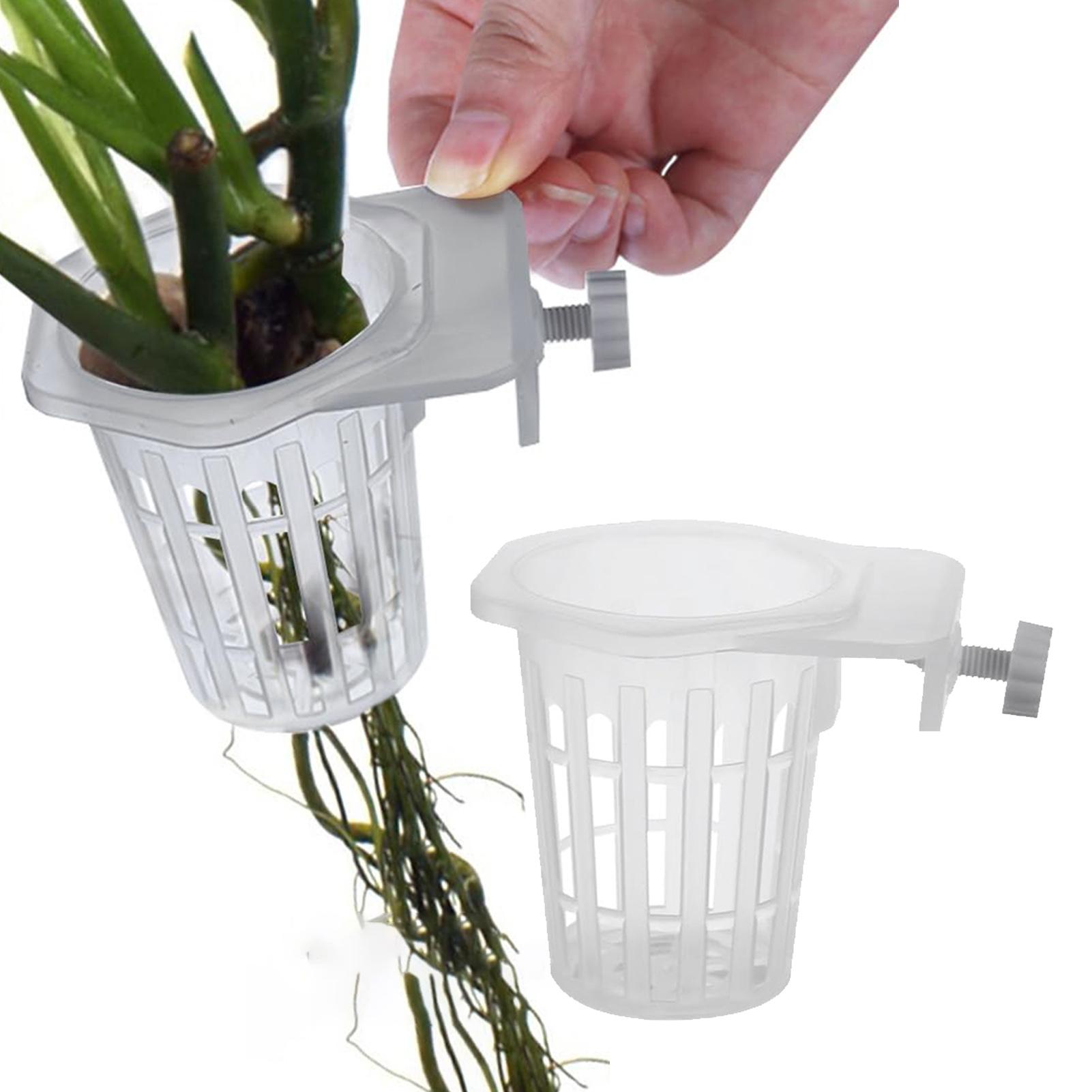 قطعتان من حامل النباتات المائي - مراجعة Plant Aquarium Pot وسعره