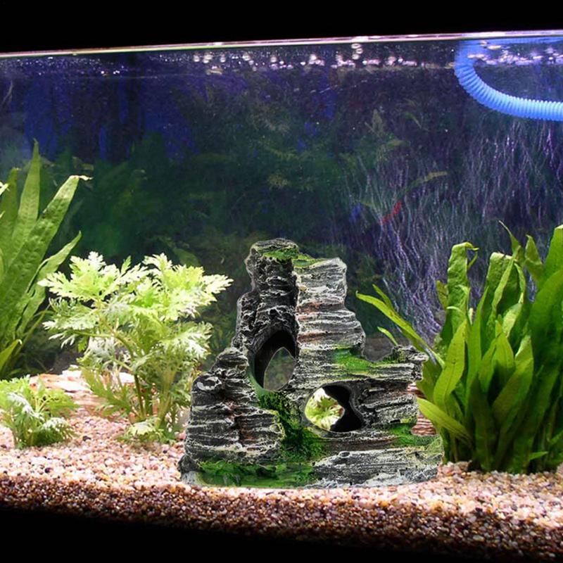 حوض السمك الحجر الرملي الديكور - مراجعة Aquarium Driftwood وسعره