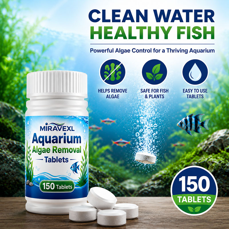 أقراص ميراڤيكس إل 150 لإزالة ا - مراجعة Aquarium Moss وسعره