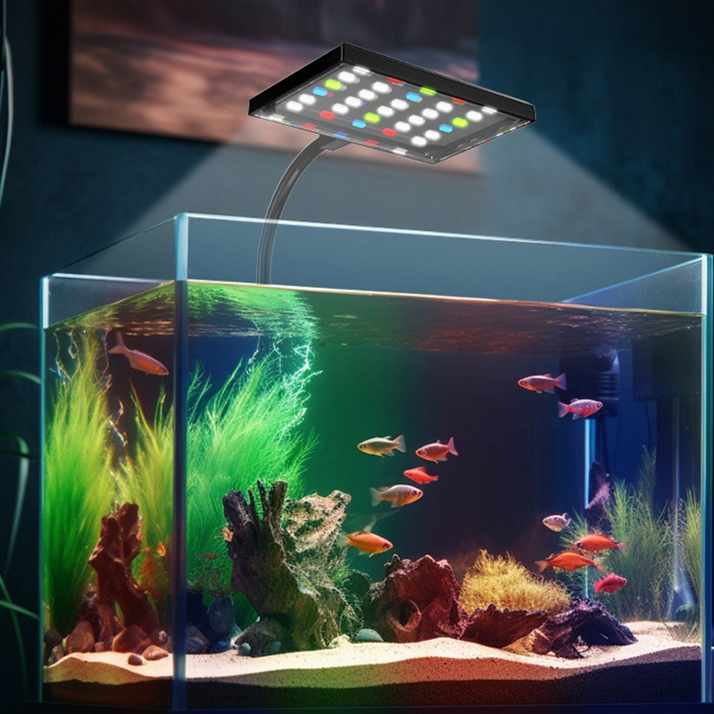 حوض السمك USB مصباح ليد الطيف  - مراجعة Aquarium Plant Light وسعره
