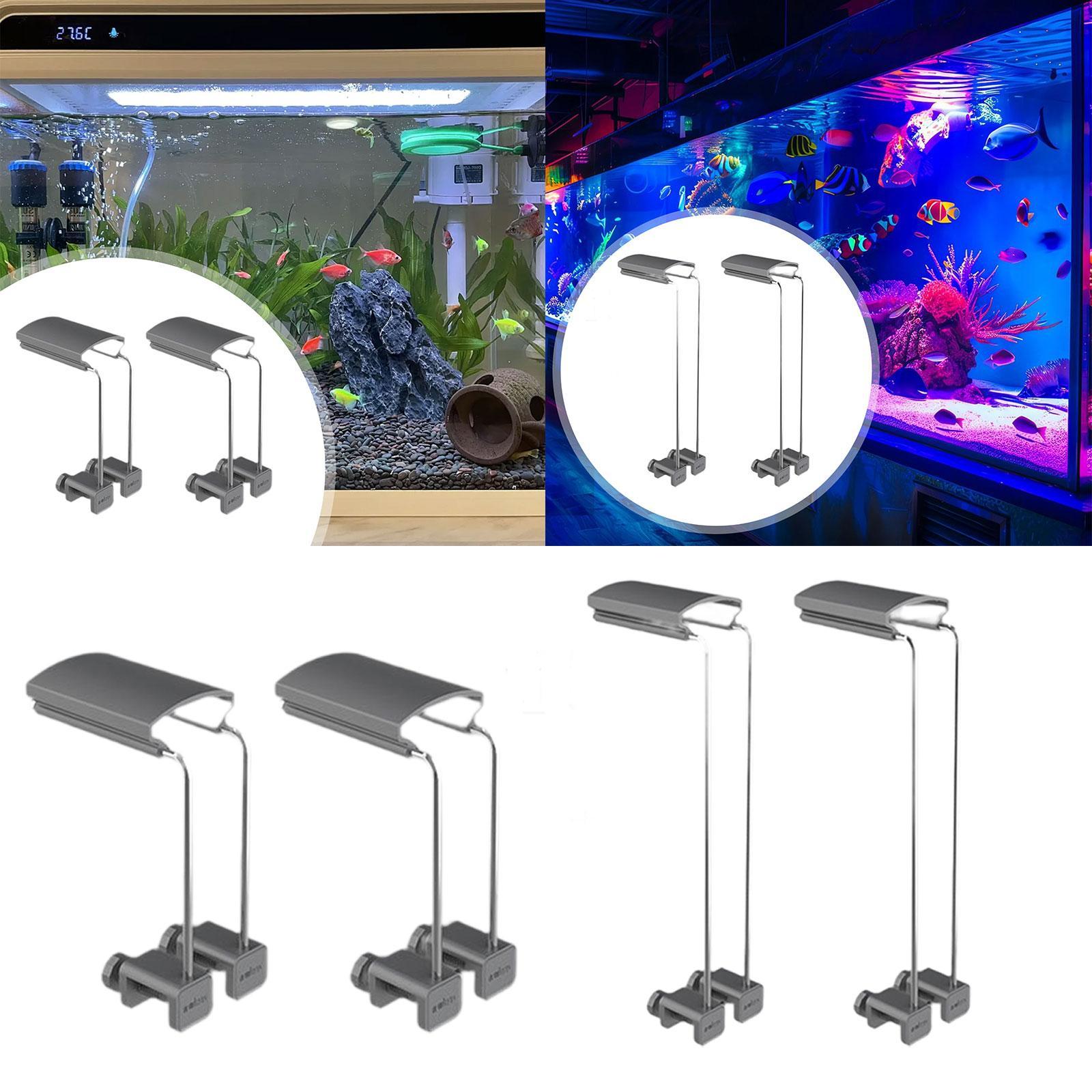 قطعتان من حامل مصباح حوض السمك - مراجعة Aquarium Plant Holder وسعره