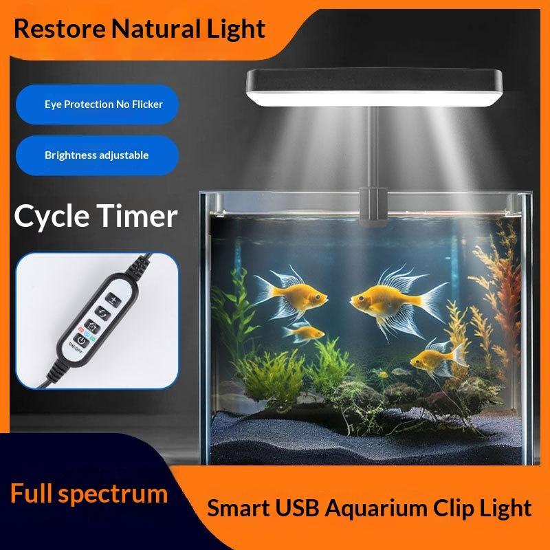 إضاءة LED كاملة الطيف لأحواض ا - مراجعة Aquarium Plant Light وسعره