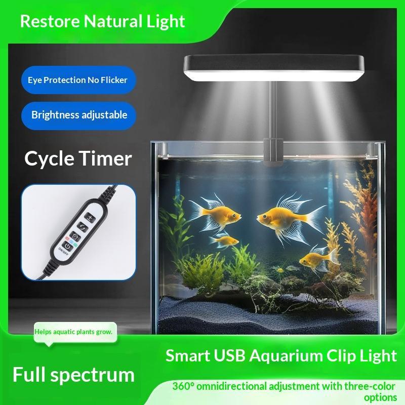 إضاءة LED كاملة الطيف لأحواض ا - مراجعة Aquarium Plant Light وسعره